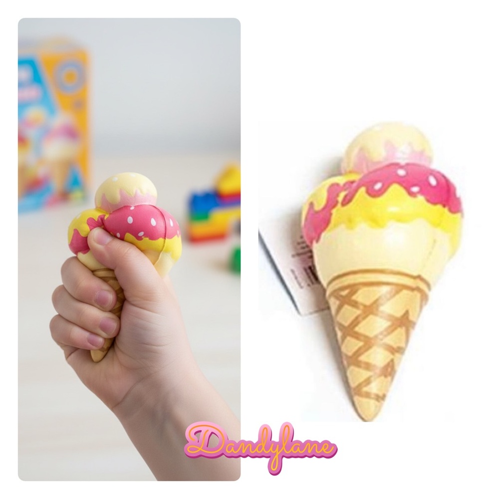 Jumbo Ice Cream Stress Squishy